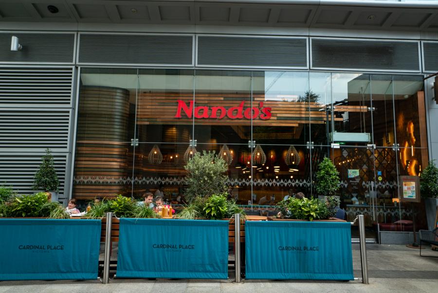 Nando's at Cardinal Place Victoria